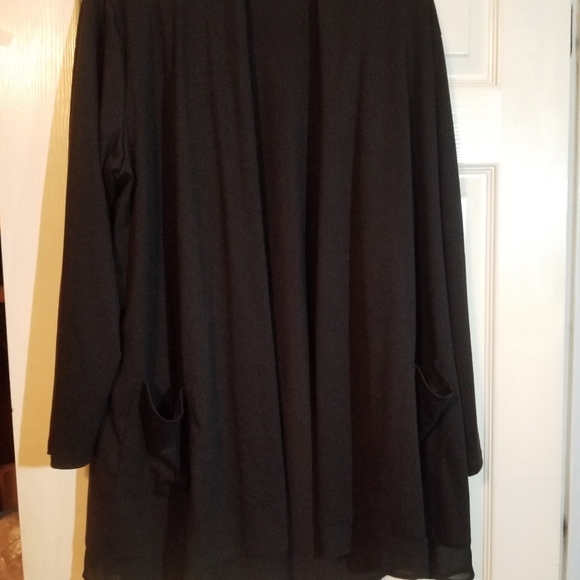 Sweaters - Plus Open Cardigan